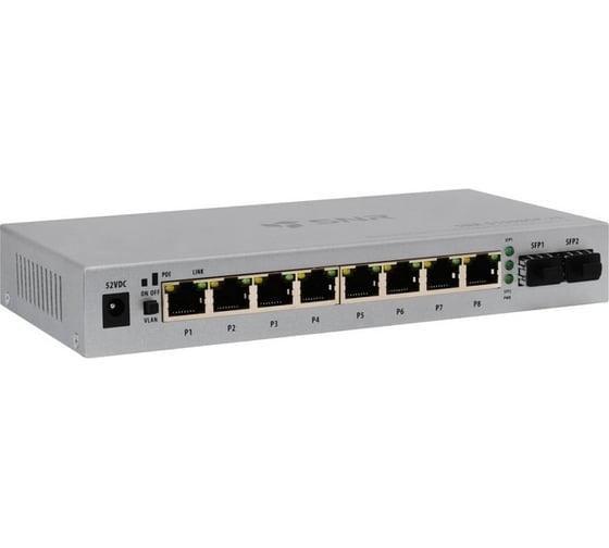 Неуправляемый POE коммутатор SNR SNR-S1908GP-2S