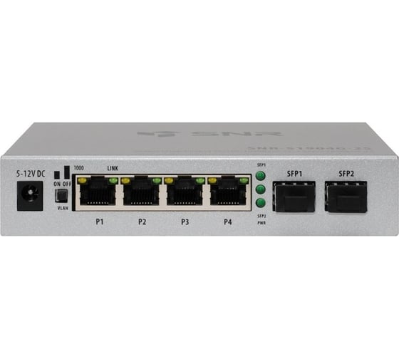 Неуправляемый коммутатор SNR SNR-S1904G-2S 1