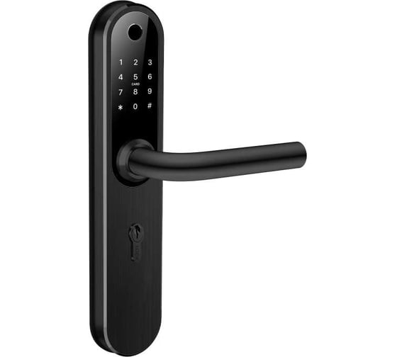 Электронный замок Novilock Home plus black v.4240 с врезным механизмом 5085 v.4935 4994 1