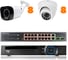 Комплект видеонаблюдения PS-link ip 2мп kit-b216ip-poe 8 камер для помещения 8 уличных камер с poe питанием 2626 1