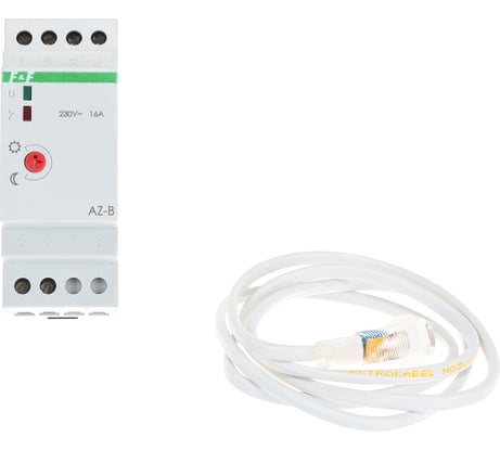 Фотореле F&F AZ-B, с выносным герметичным фотодатчиком EA01.001.009