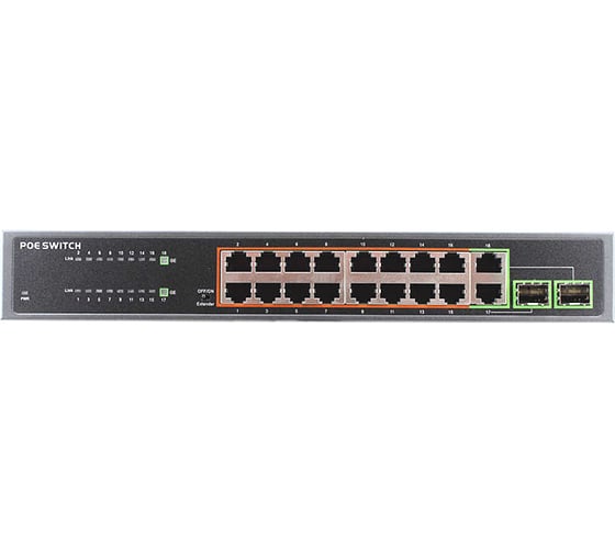Комплект видеонаблюдения PS-link ip 2мп kit-a216ip-poe 16 камер для помещения с poe питанием 2622