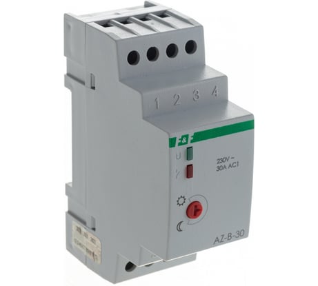 Фотореле F&F AZ-B-30, с выносным герметичным фотодатчиком EA01.001.012