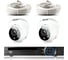 Комплект видеонаблюдения PS-link ip 2мп kit-a202ipv-poe 2 камеры для помещения со встроенным микрофоном и poe питанием 4411 1