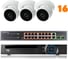 Комплект видеонаблюдения PS-link ip 5мп kit-a516ip-poe 16 камер для с помещения poe питанием 2623 1