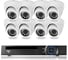 Комплект видеонаблюдения PS-link ip 5мп kit- a508ip-poe 8 камер для помещения с poe питанием 2618 1