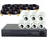 Комплект видеонаблюдения PS-link ahd 5мп kit-a507hd 7 камер для помещения 3951 1