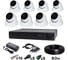 Комплект видеонаблюдения PS-link ahd 5мп kit-a508hd 8 камер для помещения 3999 1