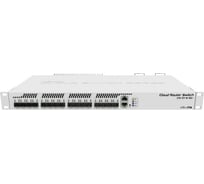 Коммутатор Mikrotik 16х sfp+, 1x1g rj45, swos или routeros CRS317-1G-16S+RM