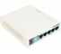 Коммутатор Mikrotik Rb260gs (r2) routerboard 260gs 5-port gigabit smart switch with sfp cage, swos, plastic case, psu CSS106-5G-1S 1