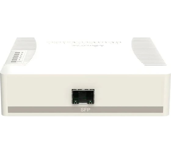 Коммутатор Mikrotik Rb260gsp routerboard 260gsp 1xsfp, 5x10/100/1000 gigabit ethernet, poe with indoor case and power supply CSS106-1G-4P-1S