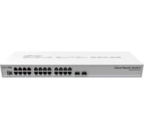 Коммутатор Mikrotik cloud router switch 326-24g-2s+rm with routeros l5, 1u rackmount enclosure CRS326-24G-2S+RM