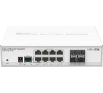 Коммутатор Mikrotik cloud router switch управляемый 8 портов 10/100/1000mbps CRS112-8G-4S-IN