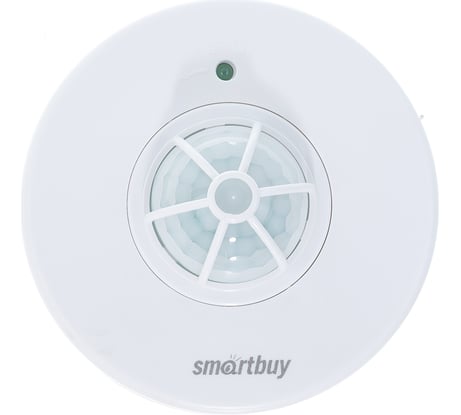 Инфракрасный датчик движения Smartbuy потолочный 1200Вт, до 8м, IP33 sbl-ms-024
