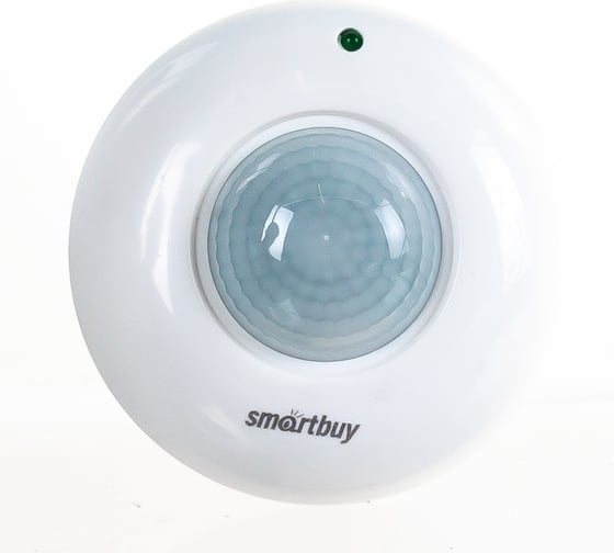 Инфракрасный датчик движения Smartbuy потолочный 1200Вт, до 6м, IP33 sbl-ms-011