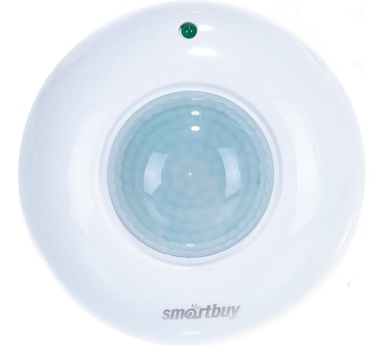 Инфракрасный датчик движения Smartbuy потолочный 1200Вт, до 6м, IP33 sbl-ms-011
