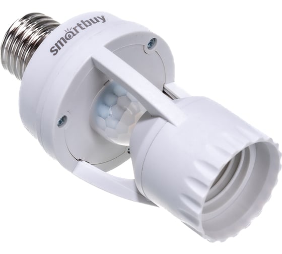 Инфракрасный датчик движения Smartbuy в патрон E27, 60Вт, до 6м, IP20 sbl-ms-010