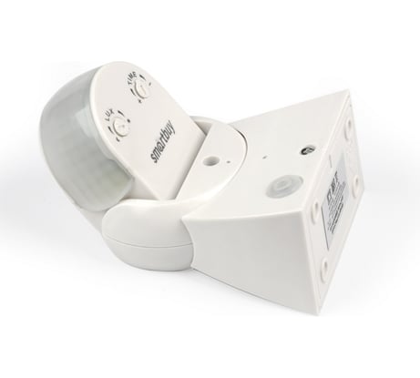 Инфракрасный датчик движения Smartbuy настенный 1200Вт, до 12м, IP44 sbl-ms-005