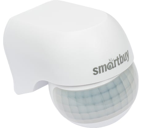 Инфракрасный датчик движения Smartbuy настенный 800Вт, до 12м, IP44 sbl-ms-007