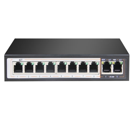 8-ми канальный PoE коммутатор J2000 NET-SW08P2Ui CC000007117 1