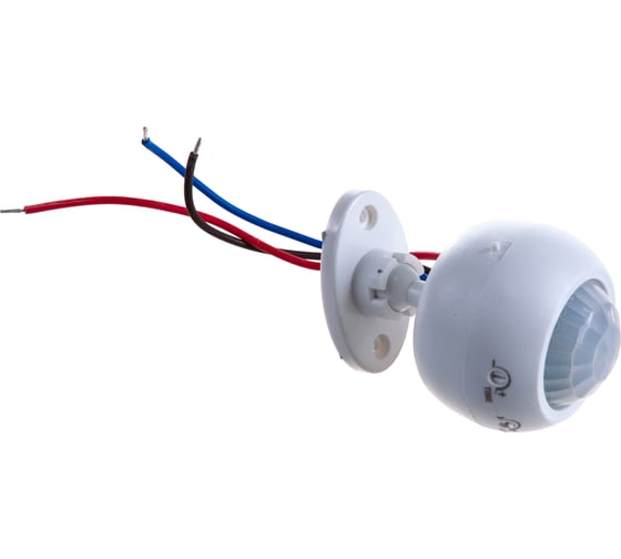 Поворотный датчик движения FERON SEN16 1200W 8m, 120 гориз., 360 верт., белый 22074