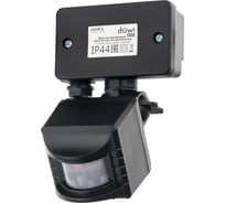Датчик движения интегрируемый для прожектора duwi DDF-01, 180°, 10-420с, 12м, 1200Вт, IP44, черный, 25830 8