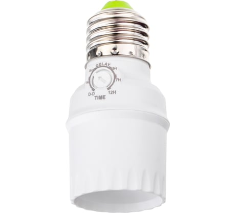 Датчик освещения, duwi фотореле FR-04, под патрон E27, 20А, 15-100Лк, со встроенным таймером отключения, IP20, белый, 25873 5