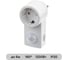 Датчик движения duwi интегрируемый, розеточный, DDSS-01, 180°, 10-420с, 6м, 1200Вт, IP20, белый, 25827 8 2