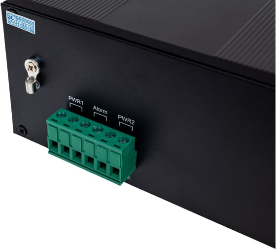 Промышленный PoE коммутатор OSNOVO SW-40501/IC Fast Ethernet на 6 портов sct0883