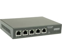 PoE коммутатор OSNOVO SW-5D-1(60W) 2.5G Ethernet на 5 RJ45 портов sct1502
