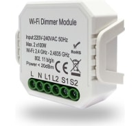 Двухканальное Wi-Fi реле-диммер DENKIRS RL1000 RL1004-DM