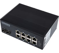 Промышленный PoE коммутатор OSNOVO SW-60802/IC на 10 портов sct0891