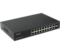 Коммутатор OSNOVO SW-71802/L Gigabit Ethernet управляемый на 18 RJ45 + 2 GE SFP порта sct1402