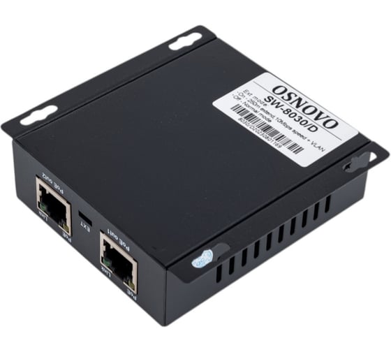 PoE Коммутатор/ удлинитель OSNOVO SW-8030/D Gigabit Ethernet на 3 RJ45 порта sct1280