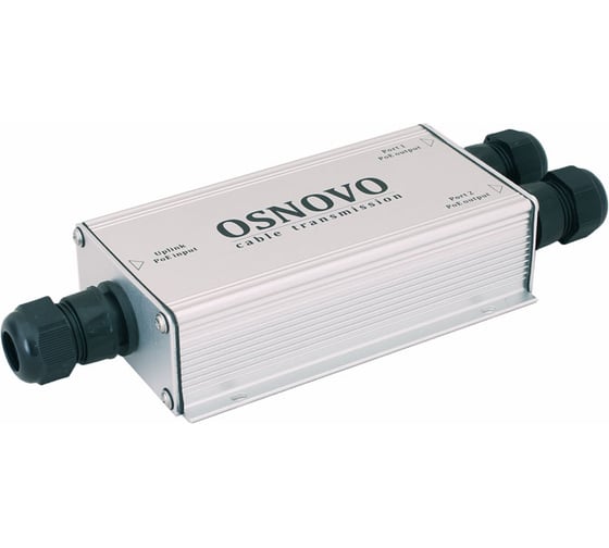 Уличный PoE коммутатор/ удлинитель OSNOVO SW-8030/WD Gigabit Ethernet на 3 порта sct1233 1