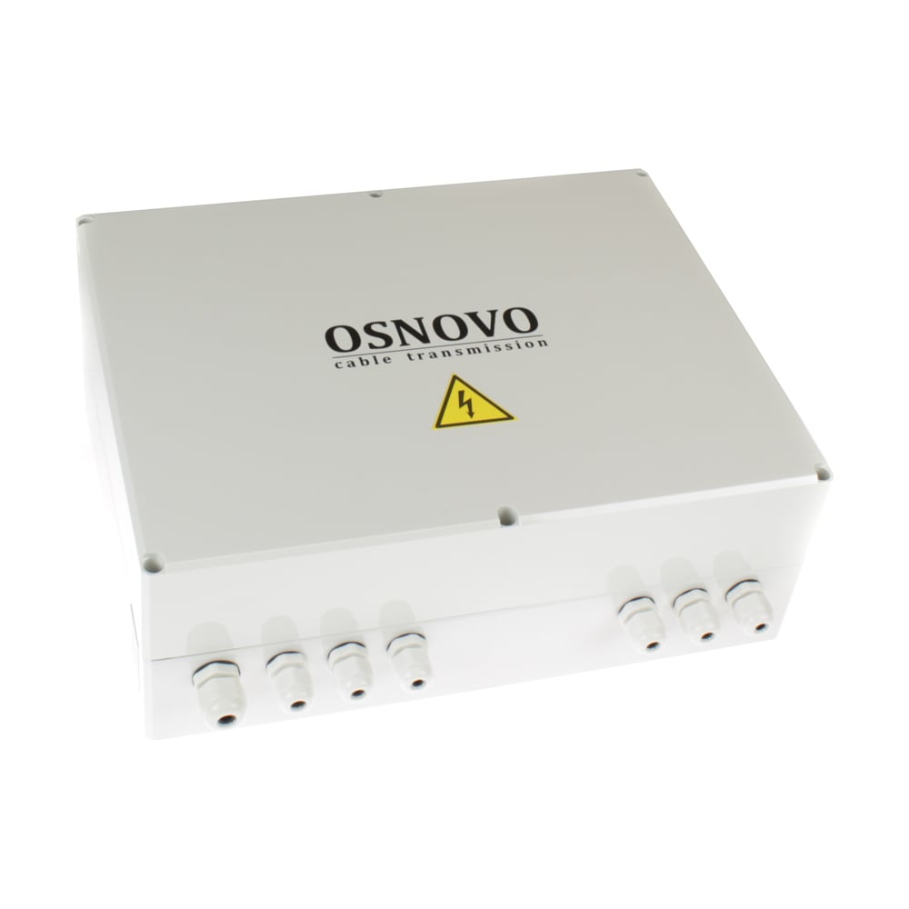 Уличный коммутатор PoE OSNOVO SW-80402-W(port 60W) на 6 портов. sct1434 ...