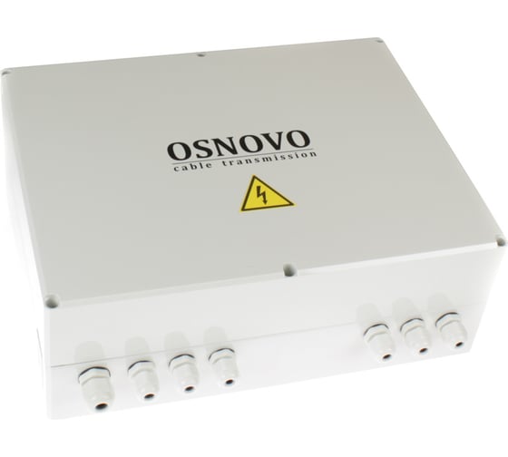 Уличный коммутатор PoE OSNOVO SW-80402-W(port 60W) на 6 портов. sct1434
