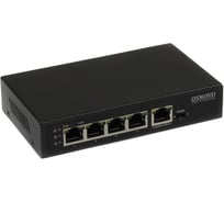 PoE коммутатор/удлинитель OSNOVO SW-8050/D Gigabit Ethernet на 5 портов c питанием по PoE sct1259
