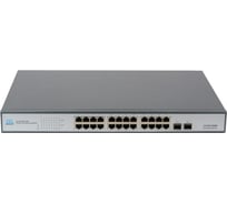 Неуправляемый коммутатор GIGALINK 24 PoE 802.3af/at портов 100Мб/с GL-SW-F003-24P