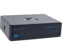Неуправляемый коммутатор GIGALINK 5 портов 10/100 мб/с GL-SW-F105