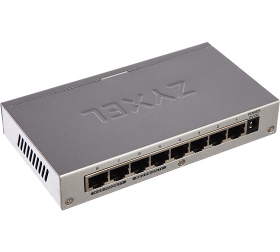 Коммутатор Zyxel GS-108B v3, 8 портов 1000 Мбит/с GS-108BV3-EU0101F