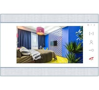 Видеодомофон для координатного домофона J2000 DF-ВАРВАРА PAL 7 белый Vizit СН000015043