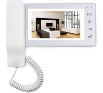 Цветной монитор видеодомофона с трубкой J2000 DF-ПОЛИНА PAL 7 белый CC000008028