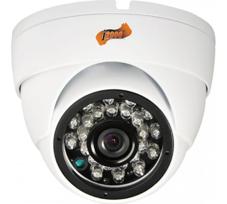 Внутренняя купольная MHD видеокамера J2000 MHD10Dvi20 3,6 СН000001708