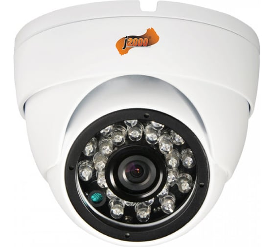 Внутренняя купольная MHD видеокамера J2000 MHD10Dvi20 3,6 СН000001708