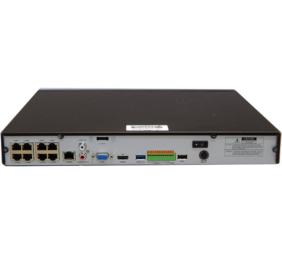 Видеорегистратор ComOnyx poe/face сетевой 8 канальный co-rni0802pai НФ-00000271