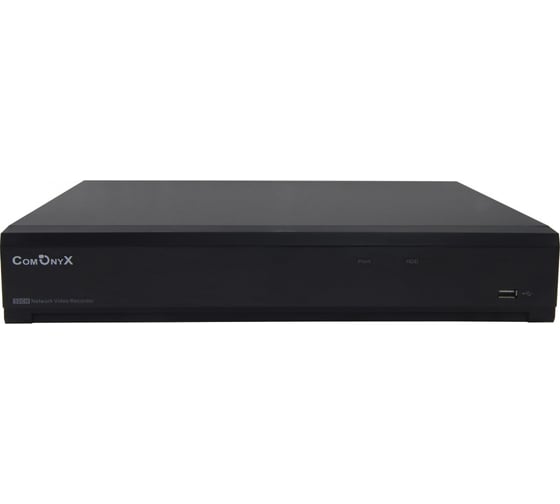 32-х канальный Ip видеорегистратор (nvr) ComOnyx 4k, face id, 320 мбит/с, co-rni3204ai, 500-427