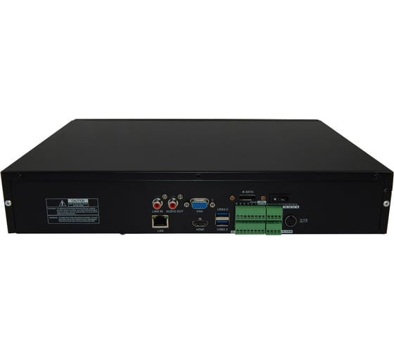 32-х канальный Ip видеорегистратор (nvr) ComOnyx 4k, face id, 320 мбит/с, co-rni3204ai, 500-427