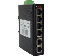 Poe коммутатор ComOnyx промышленный, гигабитный, с креплением на din рейку, co-pf-4gp2g-p506, 4poe + 2rj45, 200-014