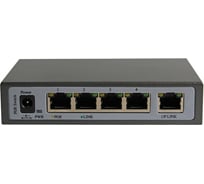 Poe коммутатор ComOnyx, 4 poe + 1 uplink, co-swp5, 200-025